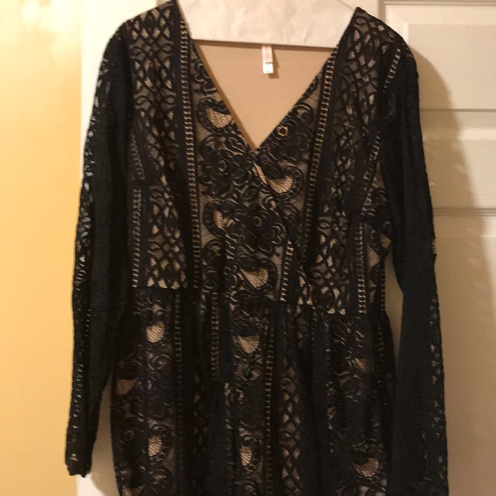 Nice nude black dress